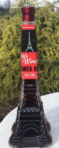 Tower Red- Eiffel Tower Bottle