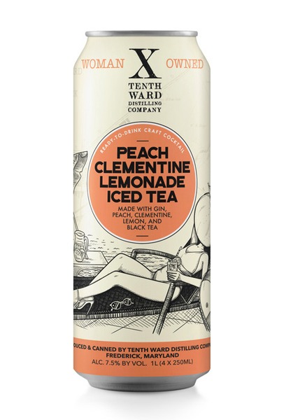 Peach-Clementine Lemonade Iced Tea 4 x 250 mL Can