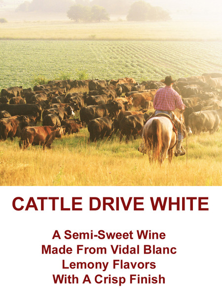 Cattle Drive White