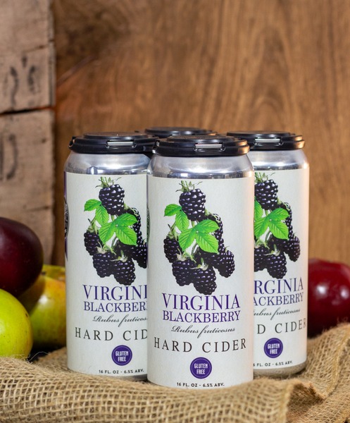 Virginia Blackberry Four-Pack of 16 Ounce Cans