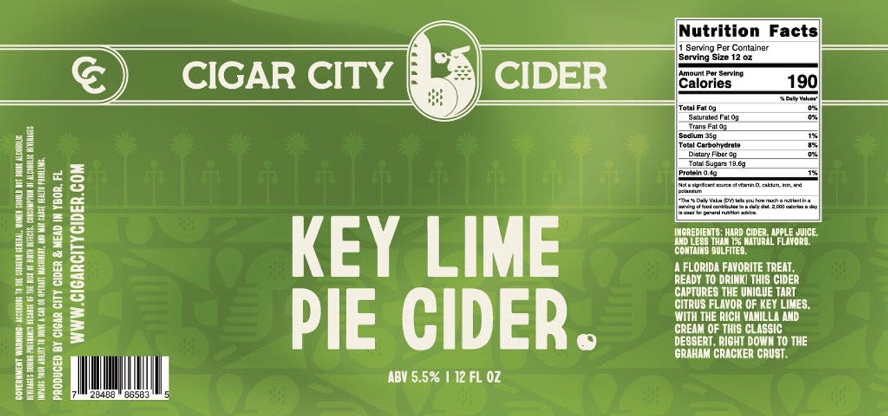 Key Lime Pie Cider