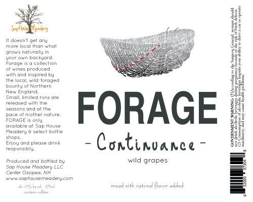 FORAGE - Continuance