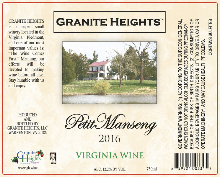 2016 Petit Manseng