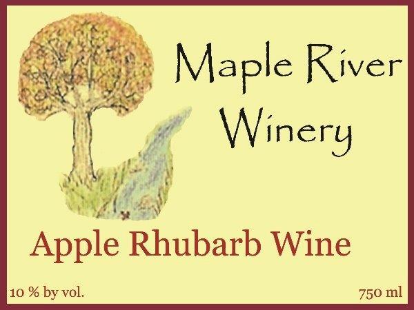 Apple Rhubarb Wine
