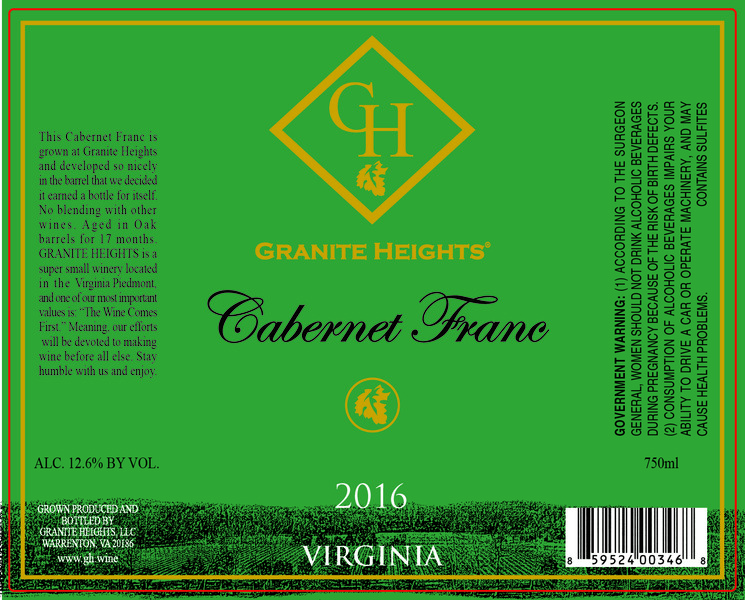 2016 Cabernet Franc