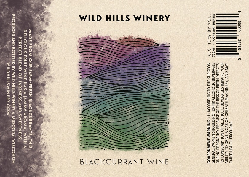 2023 Blackcurrant Wine