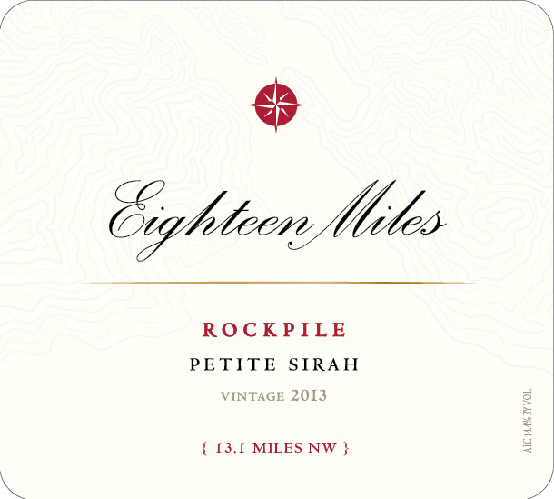 2013 Petite Sirah Eighteen Miles