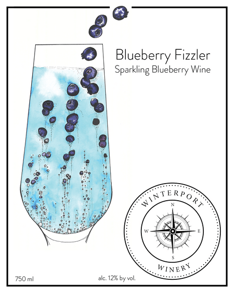  Blueberry Fizzler (Sparkling)