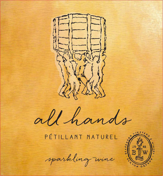 2019 All Hands Riesling, Petillant Naturel 