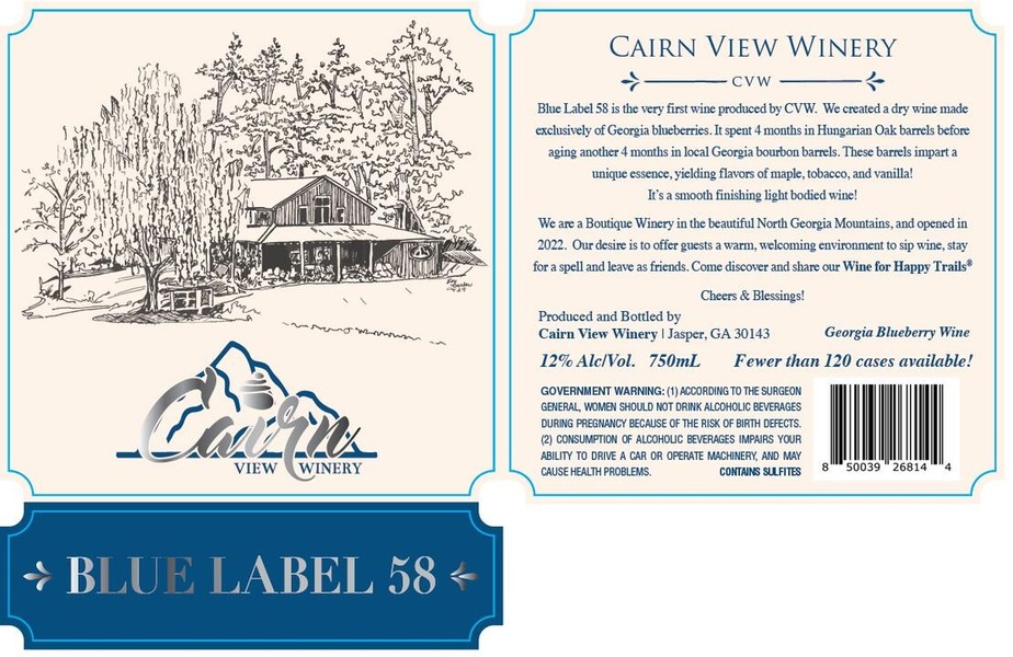CVW Blue Label 58