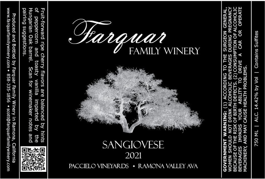 2021 Sangiovese