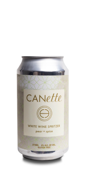 CANette Pear+Spice White Wine Spritzer (2-PK)