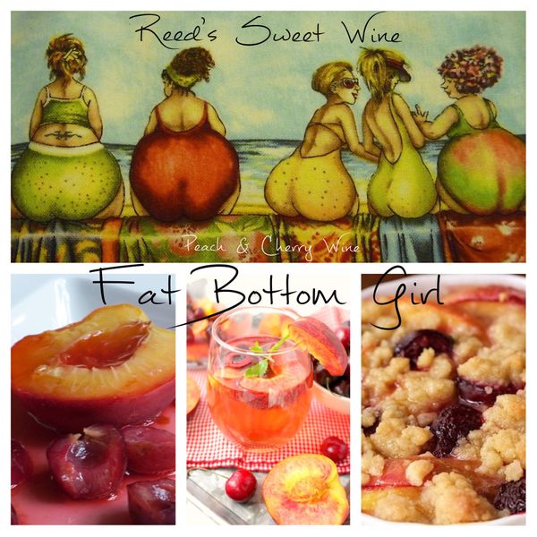 2020 Fat Bottom Girl ( Peaches & Cherry) Wine