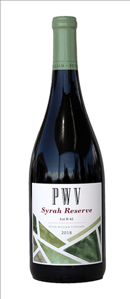 2018 Peter William 'PWV Reserve' Syrah Lot B-42