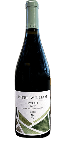 2018 Peter William Vineyard Syrah Lot W