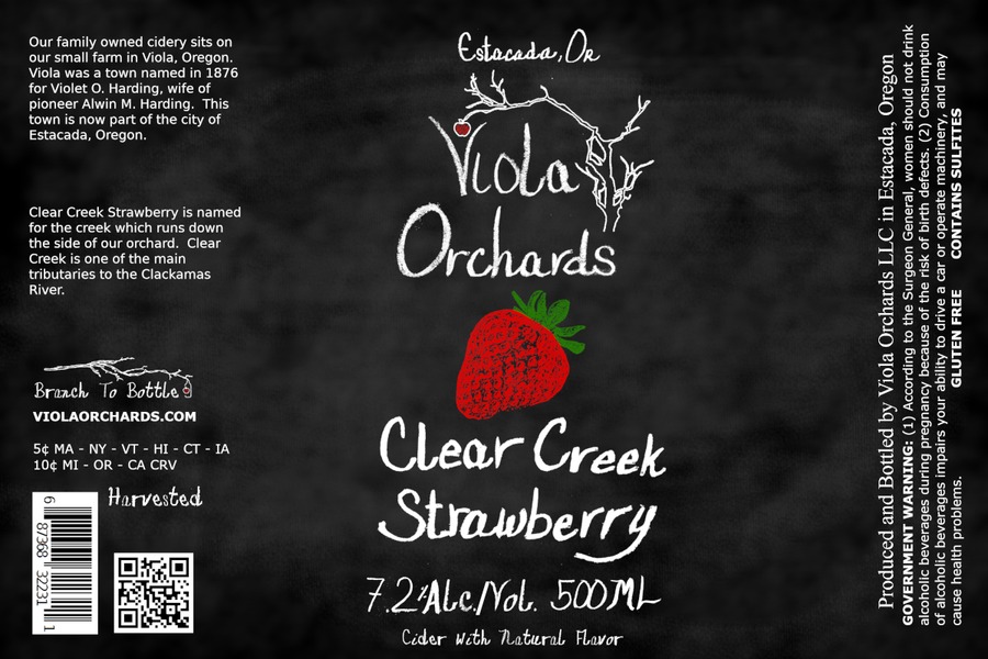 2022 Clear Creek Strawberry