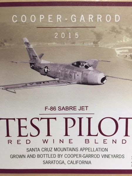 Cooper-Garrod Estate Vineyards 2015 F86 Sabre Jet Test Pilot Red Blend