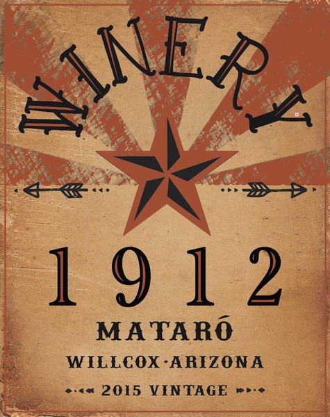 Winery 1912: 2015 Mataro