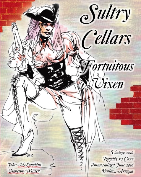 2016 Sultry Cellars: Fortuitous Vixen