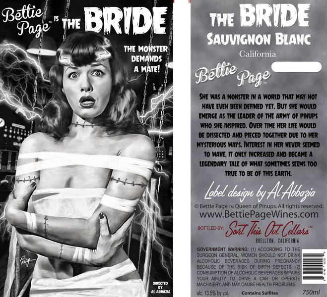 Bettie Page “The Bride” Sauvignon Blanc
