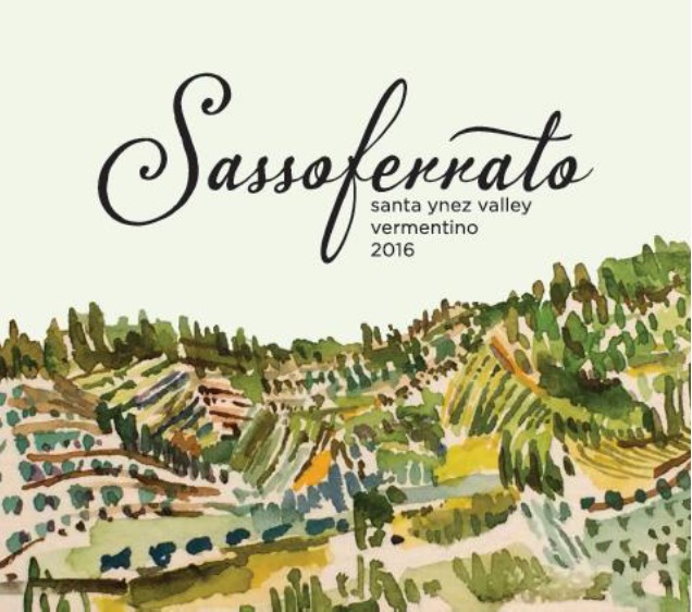 2016 Sassoferrato by Matt Smith Santa Ynez Valley Vermentino