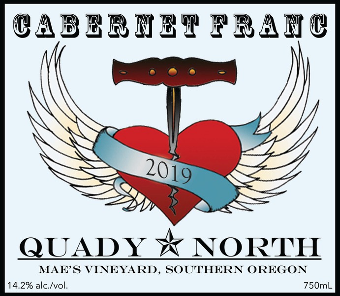 2019  Quady North Winery Mae's Vineyard Cabernet Franc