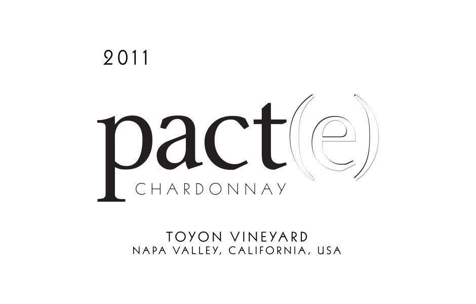 2011 Chardonnay Pact(e) Toyon Vineyard Napa Valley