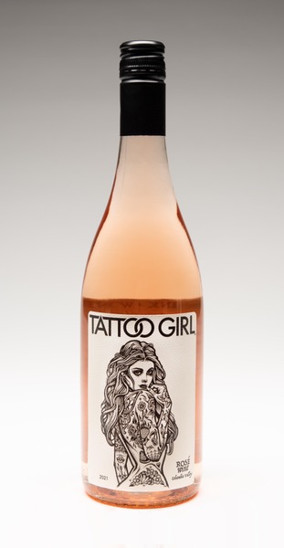 Tattoo Girl Wine