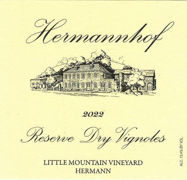 2022 Reserve Dry Vignoles