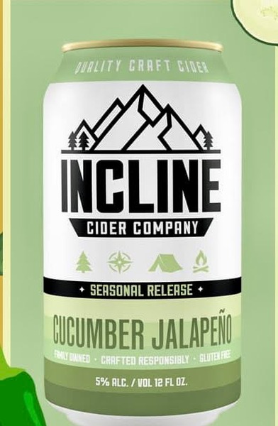 Incline Cider 6 pk Cucumber Jalapeno