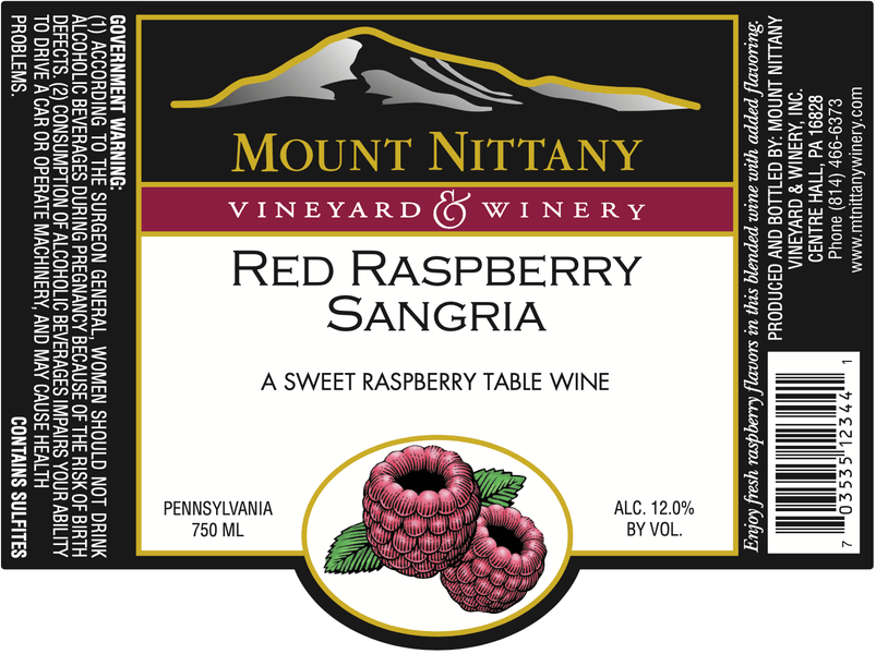 2023 Red Raspberry Sangria