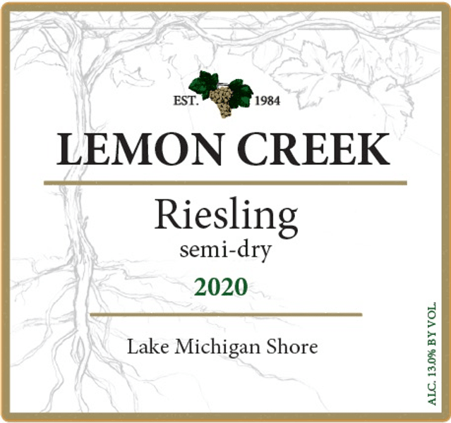 Product Image - 2020 Semi-Dry Riesling