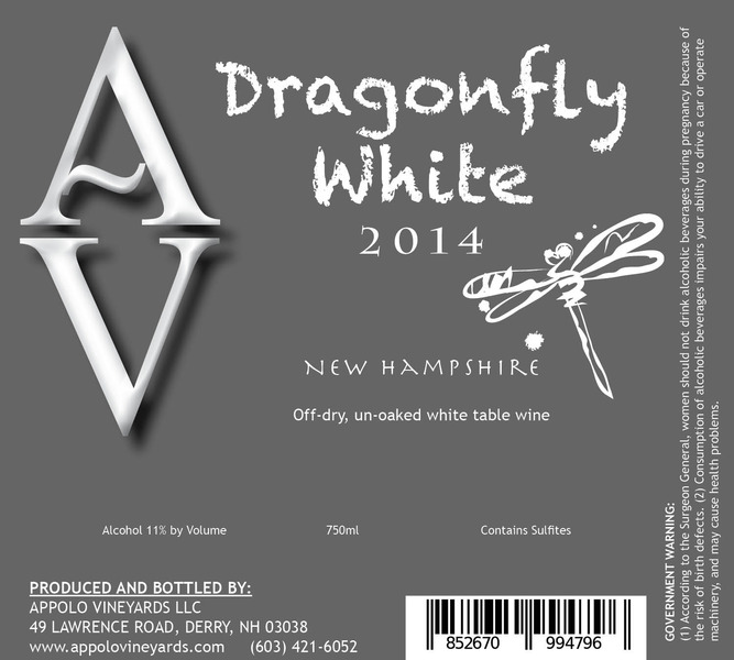 2014 Dragonfly White