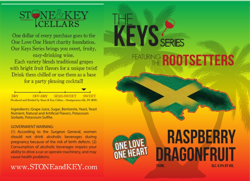 Keys Series Dragon Fruit Raspberry Red Wine