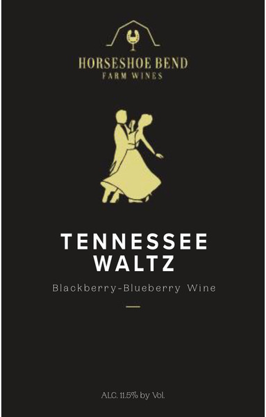 Tennessee Waltz Blackberry-Blueberry Wine