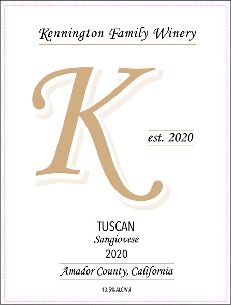 2020 Tuscan Sangiovese