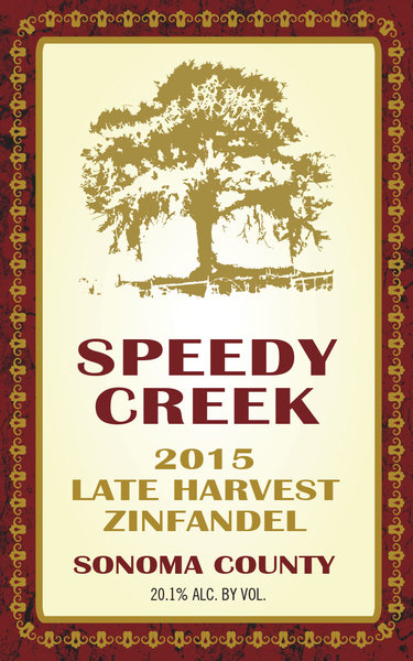 2015 Late Harvest Zin