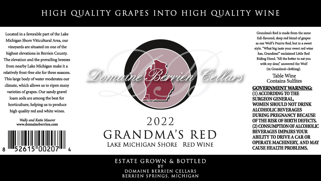 2022 Grandma's Red