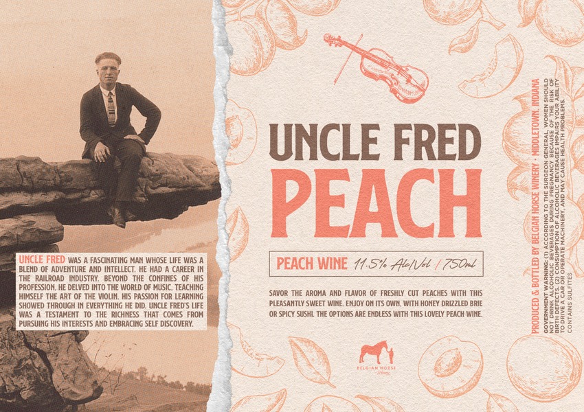Uncle Fred - Peach