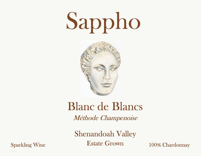 Sappho: Blanc de Blancs Sparkling Wine