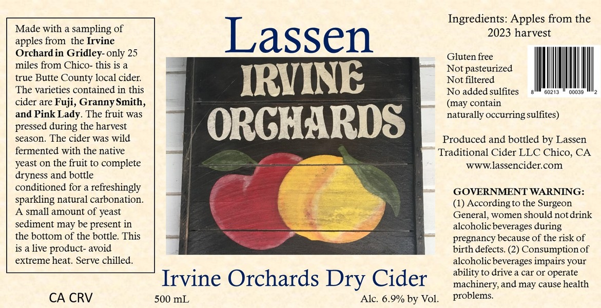 2023 Irvine Orchards