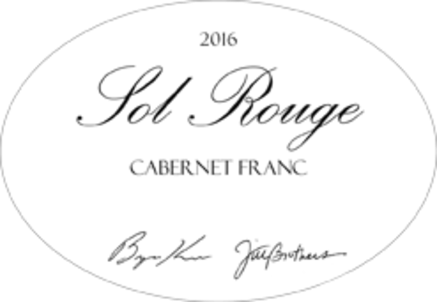 2016 Cabernet Franc - 94pts | Sol Rouge Vineyard & Winery | California ...