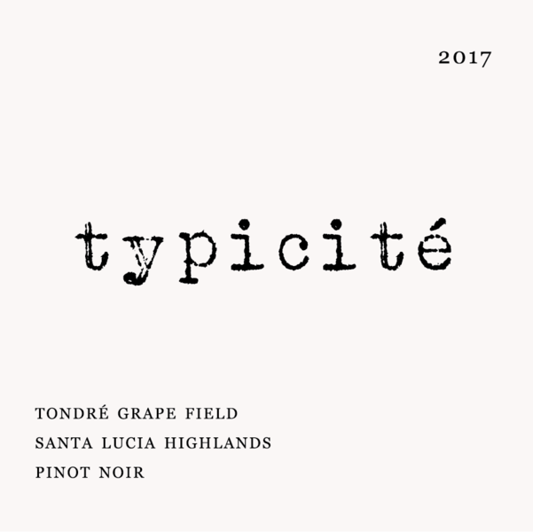 2018 Typicite Tondre Pinot Noir