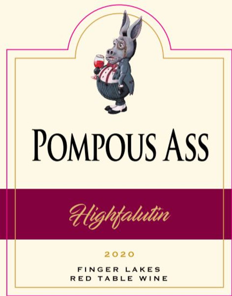 2020 Pompous Ass Wines Highfalutin From Toast Winery Vinoshipper