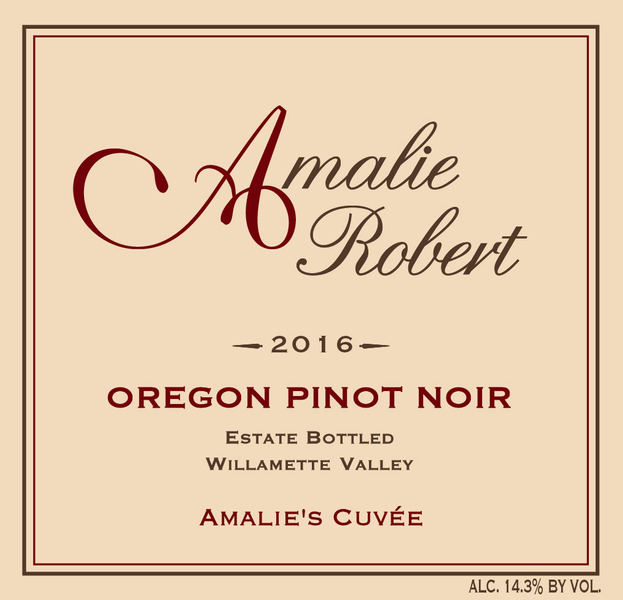 2016 Amalie's Cuvee Pinot Noir