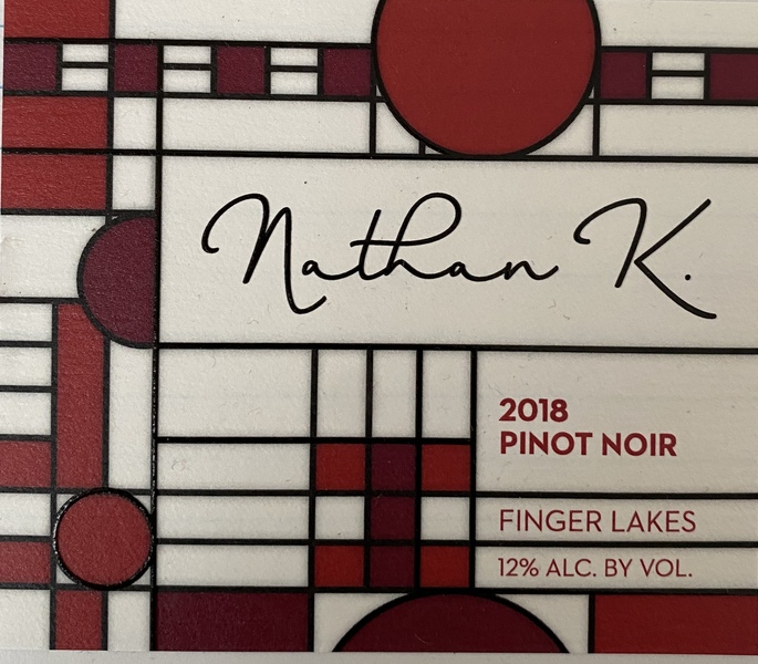 2018 Nathan K. Pinot noir