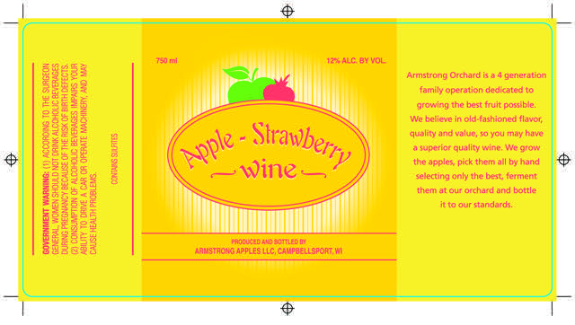 Apple & Strawberry Wine