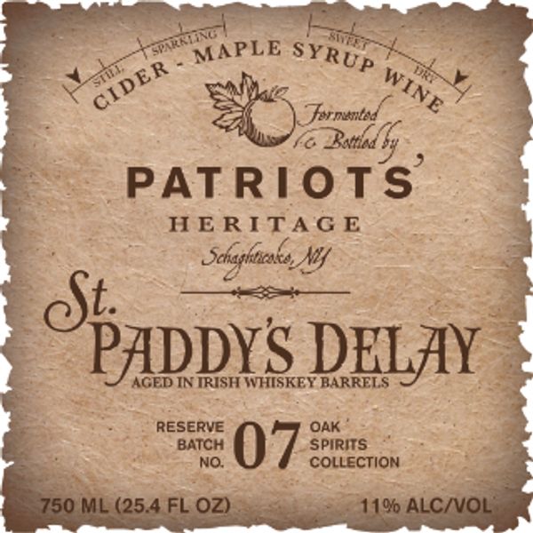 St. Paddy's Delay