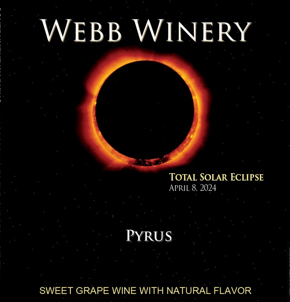 Solar Eclipse 2024 Commemorative Pyrus