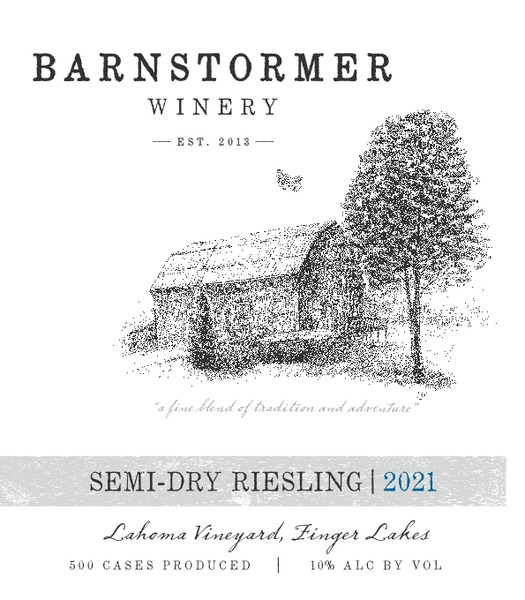 2021 Semi-Dry Riesling